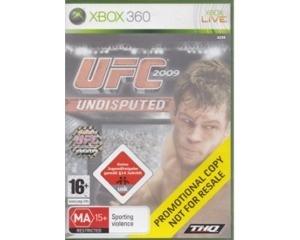 UFC 2009 : Undisputed (promotional copy) u. manual (Xbox 360)