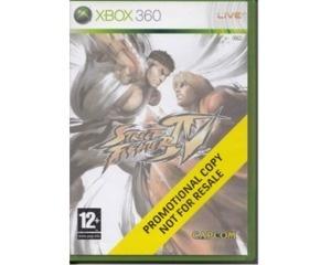 Street Fighter IV (promotional copy) u. manual (Xbox 360)