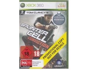 Splinter Cell : Conviction (promotional copy)  u. manual (Xbox 360)