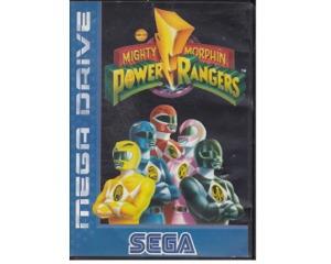 Mighty Morphin Power Rangers m. kasse og manual (SMD)