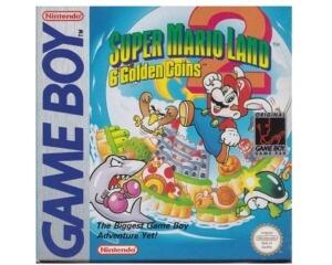 Super Mario Land 2 m. kasse og manual (scn) (GameBoy)