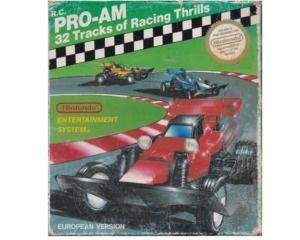 R.C.Pro-am (scn) m. kasse (slidt) og manual (small box) (NES)