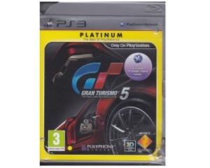 Gran Turismo 5 (platinum) u. manual (spansk kasse) (PS3)