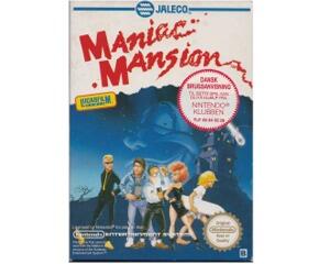 Maniac Mansion (scn) m. kasse og manual incl plakat (NES)