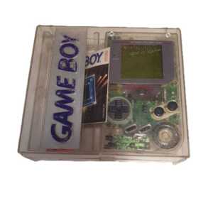 Game Boy (GB) (clear) i plast kasse (special edition)