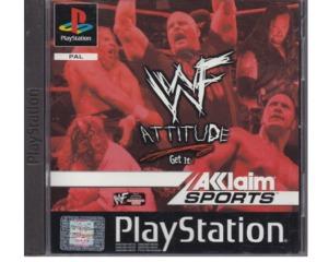 WWF : Attitude (tysk kasse og manual) (PS1)