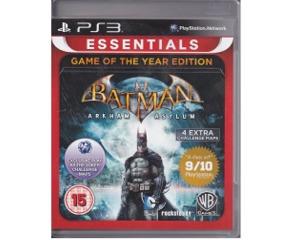 Batman : Arkham Asylum (essentials) (game of the year edition) (PS3)