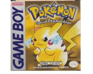 Pokemon Yellow m. kasse (slidt) (GameBoy)