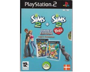 Sims 2 (limited edition)  + Sims 2 pets (PS2)