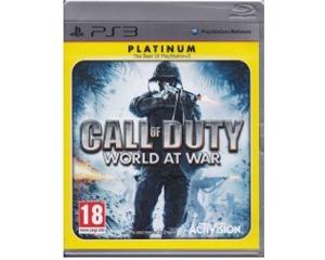 Call of Duty : World at War (platinum) (PS3)