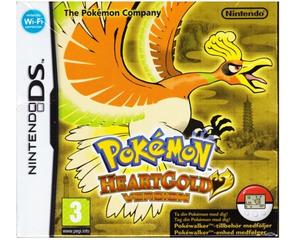 Pokemon HeartGold incl Pokewalker (mangler manual) (Nintendo DS)