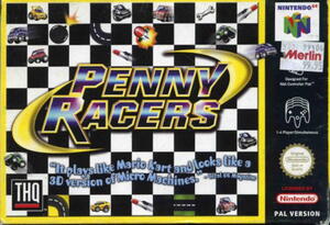 Penny Racers m. kasse og manual (N64)