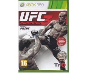 UFC 3 : Undisputed (Xbox 360)
