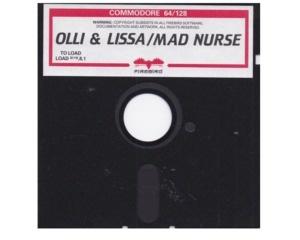 Olli & Lissa / Mad Nurse (disk) u. kasse (Commodore 64)