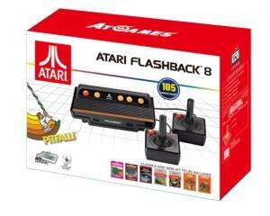 Atari Flashback 8 incl. 1 joysticks m. 105 spil indbygget (kasse skadet)