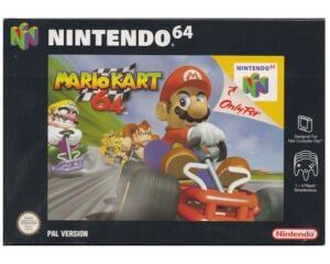 Mario Kart 64 m. kasse og manual (N64)