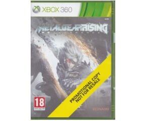 Metal Gear Rising : Revengeance (promo) u. manual (Xbox 360)