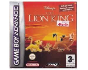 Lion King, The m. kasse og manual (GBA)