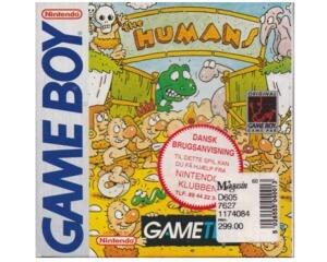 Humans, The m. kasse og manual (GameBoy)