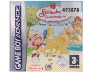 Strawberry Shortcake : Ice Cream Island Riding Camp m. kasse og manual (GBA)