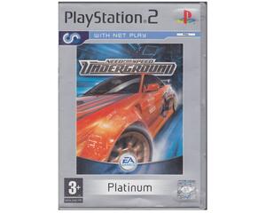 Need for Speed : Underground (platinum) (forseglet) (PS2)