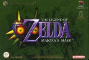 Zelda, The Legend of : Majora's Mask m. kasse (N64)