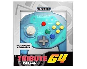 Retro-Bit Tribute 64 (Ocean Blue) (ny vare)