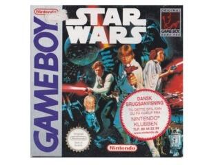 Star Wars m. kasse (skadet) og manual (GameBoy)