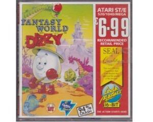 Fantasy World Dizzy(Atari ST) m. kasse og manual