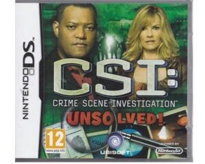 CSI : Unsolved (Nintendo DS)