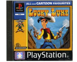 Lucky Luke (tysk kasse og manual) (PS1)