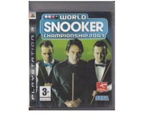 World Snooker Championship 2007 (PS3)
