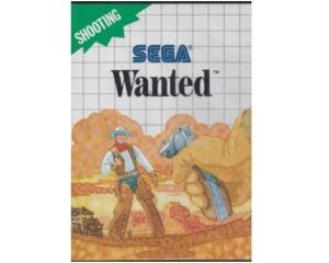 Wanted m. kasse og manual (SMS)