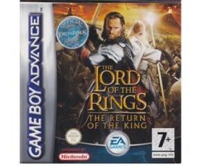 Lord of the Rings : The Return of the King m. kasse og manual (GBA)