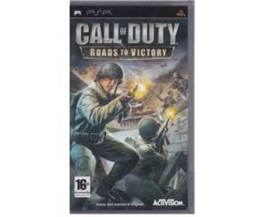 Call of Duty : Roads to Victory u. manual (PSP)