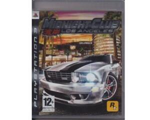 Midnight Club : Los Angeles u. manual (PS3)