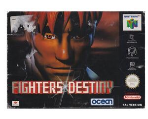 Fighters Destiny m. kasse (slidt) og manual (N64)