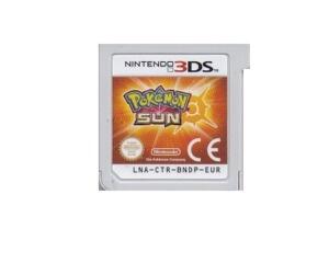 Pokemon Sun u. kasse og manual (3DS)