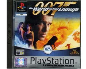 007 : The World is Not Enough (platinum) u. manual (PS1)