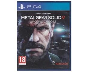 Metal Gear Solid V : Ground Zeroes (PS4)