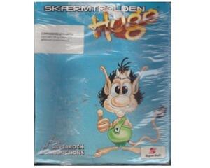 Skærmtrolden Hugo (modul) m. kasse (slidt) og manual samt kvittering (Commodore 64)