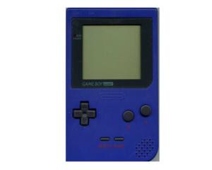 Game Boy Pocket (GBP) blå (kosmetiske fejl)