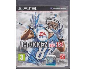 Madden 13 u. manual (PS3)