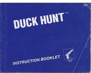 Duck Hunt (slidt) (SCN) (Nes manual)