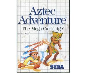 Aztec Adventure m. kasse og manual (dårlig stand) (SMS)