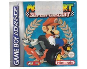 Mario Kart : Super Circuit m. kasse (kosmetiske fejl) og manual (GBA)