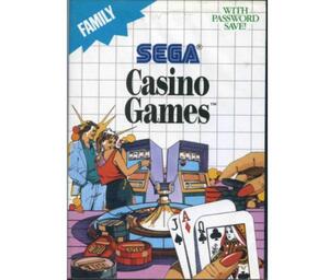 Casino Games m. kasse og manual (SMS)