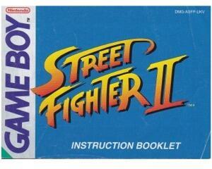 Street Fighter II (UKV) (GameBoy manual)