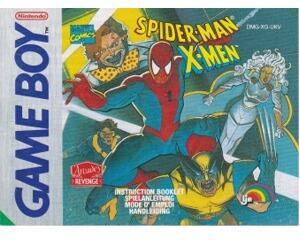 Spider-man X-man (UKV) (GameBoy manual)