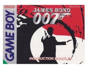 James Bond (UKV) (GameBoy manual)